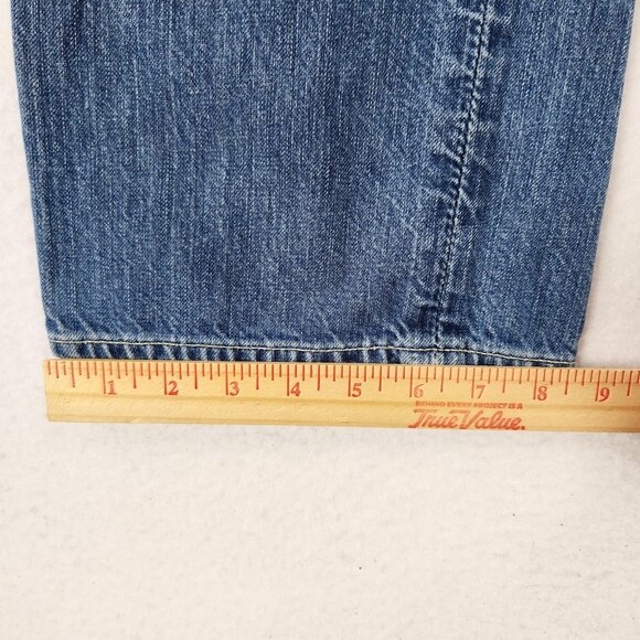 Polo Ralph Lauren Jeans Mens 35x30 Blue Classic Fit 5 Pocket Straight Leg Denim - Picture 6 of 11